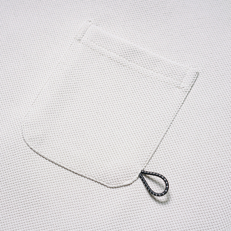 Embroidered pocket decoration for loose casual short sleeves