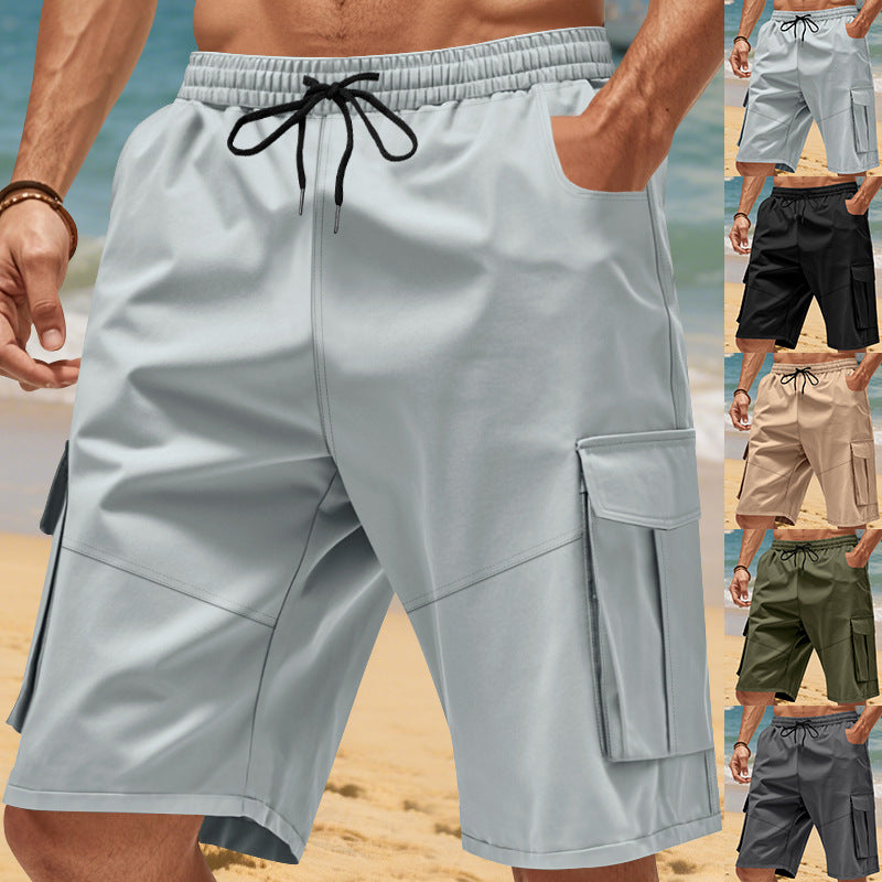 Men's multi pocket workwear shorts