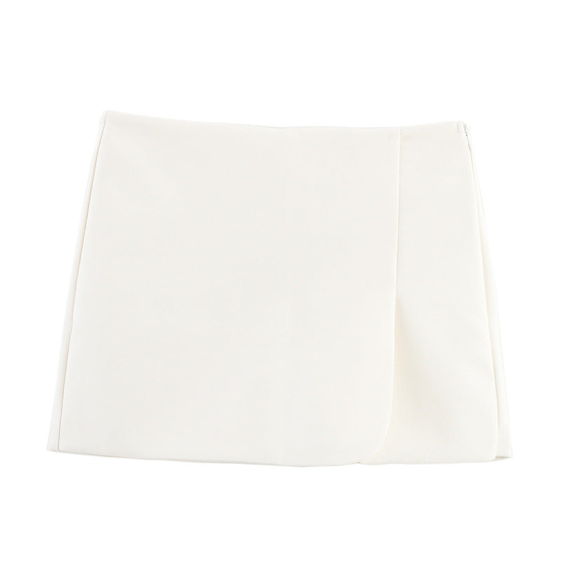 Style Women's Fashionable, Sexy, Versatile, Simple Slit Design Skirt Pants