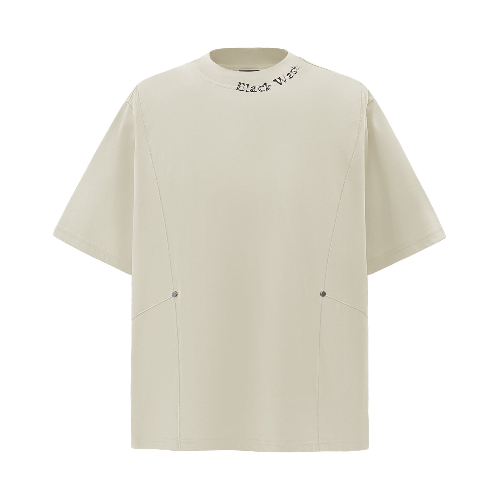 Letter printed short sleeved T-shirt top