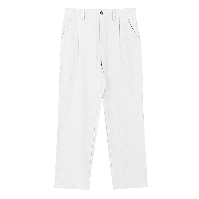 Loose business straight leg suit pants
