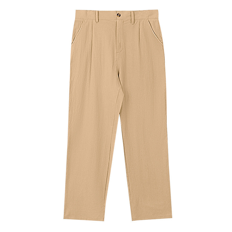 Loose business straight leg suit pants