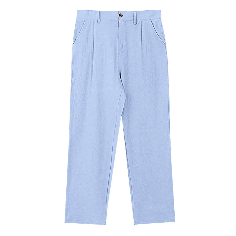 Loose business straight leg suit pants
