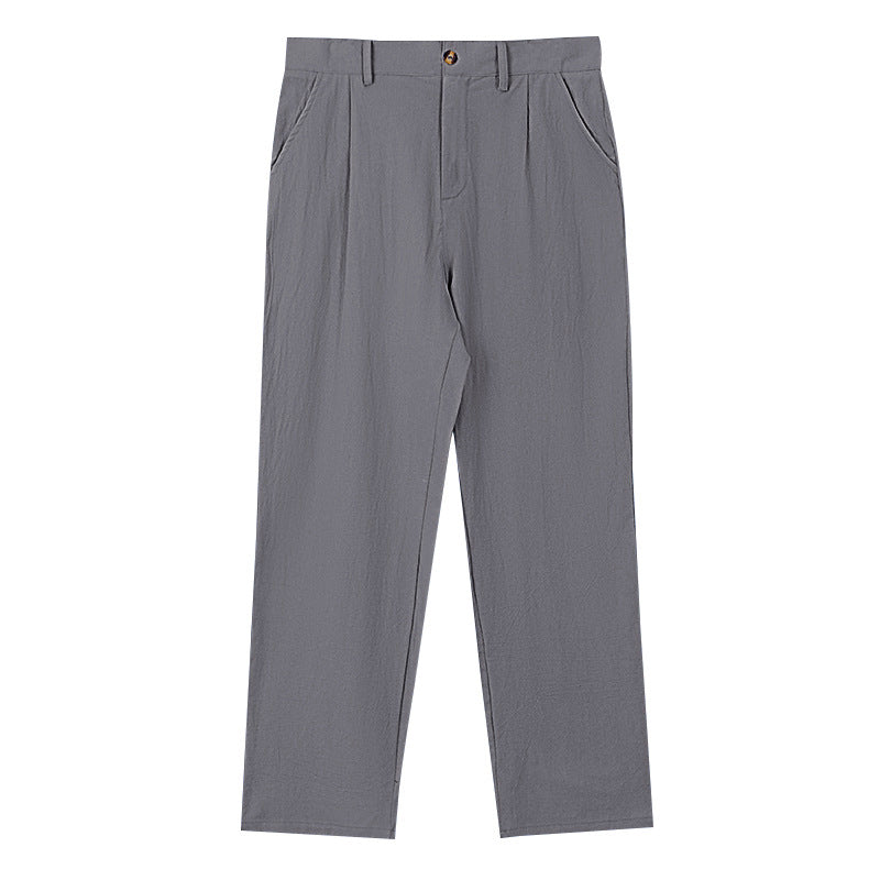 Loose business straight leg suit pants