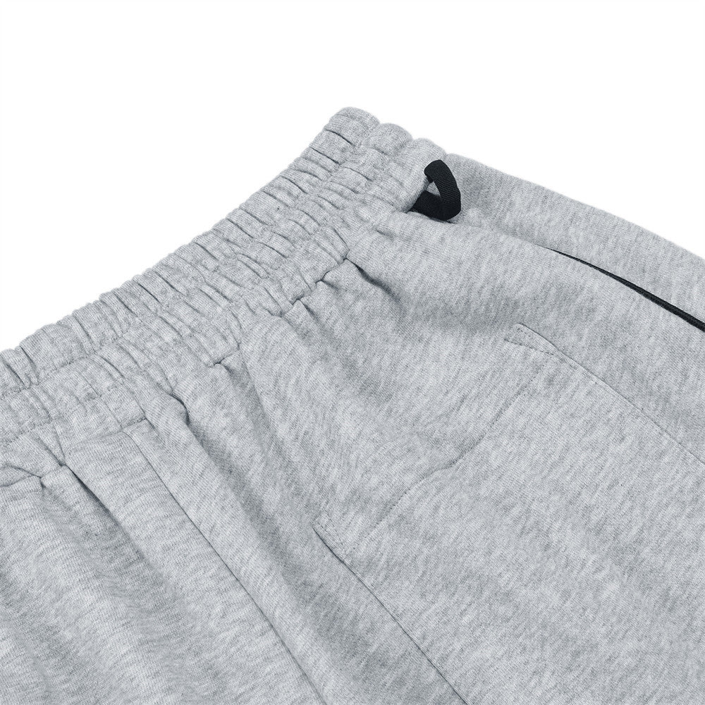 Loose Casual Sports Shorts Men's Summer Simple Versatile Drawstring Elastic Waist Five-Quarter Pants Vibe Trendy American Style