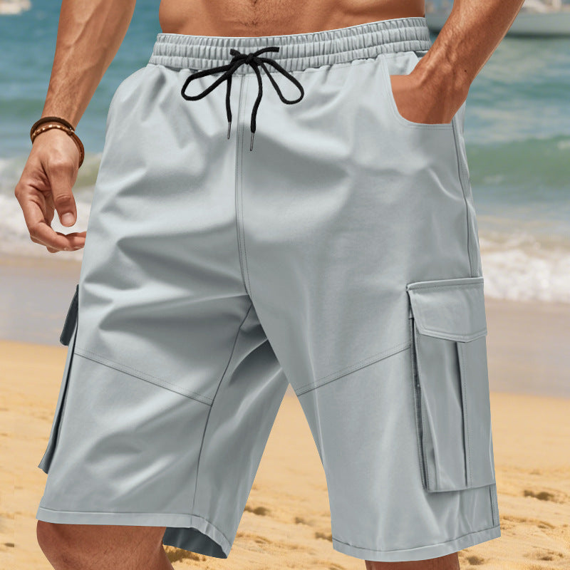 Men's multi pocket workwear shorts