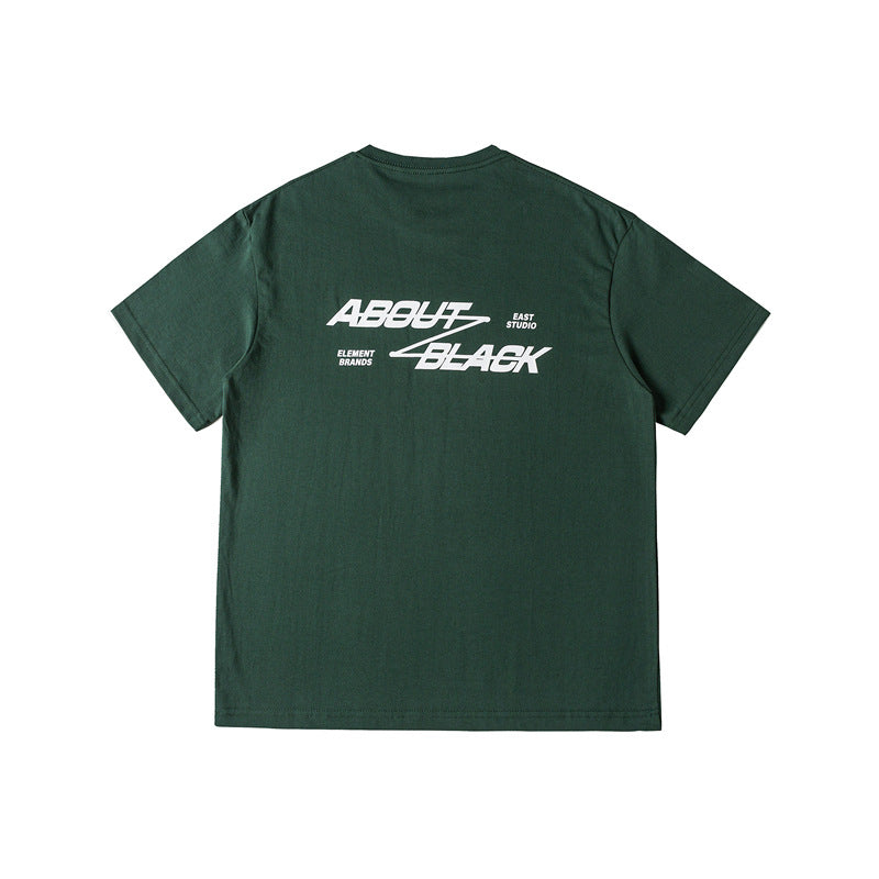 Casual T-shirt for men and women with short sleeves
