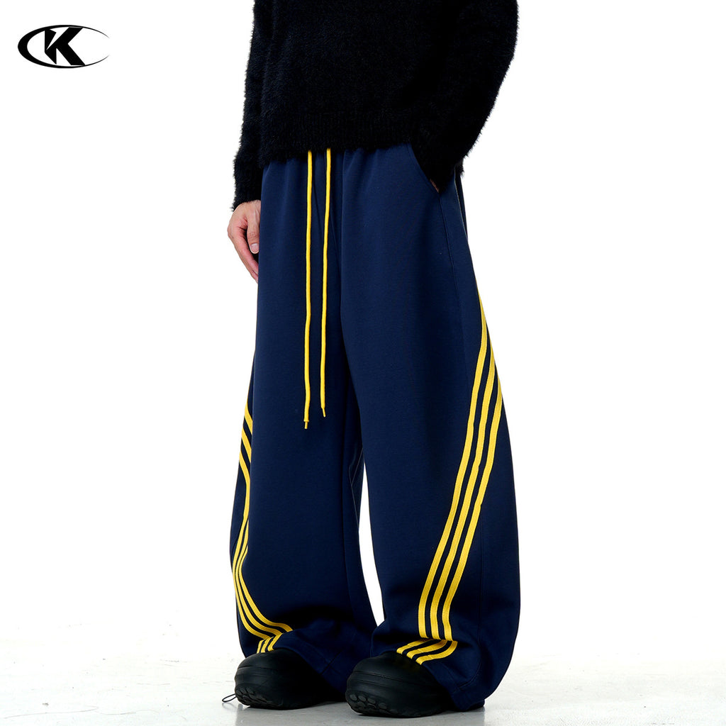 Sweatpants for Men and Women Street Style Loose Fit Wide Leg Casual Pants