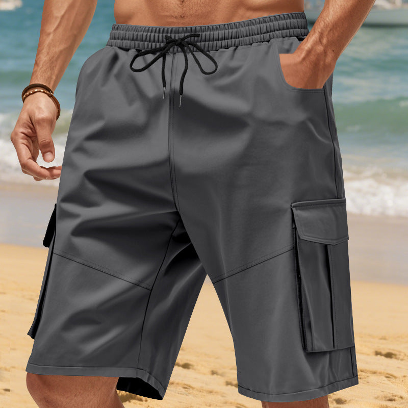 Men's multi pocket workwear shorts