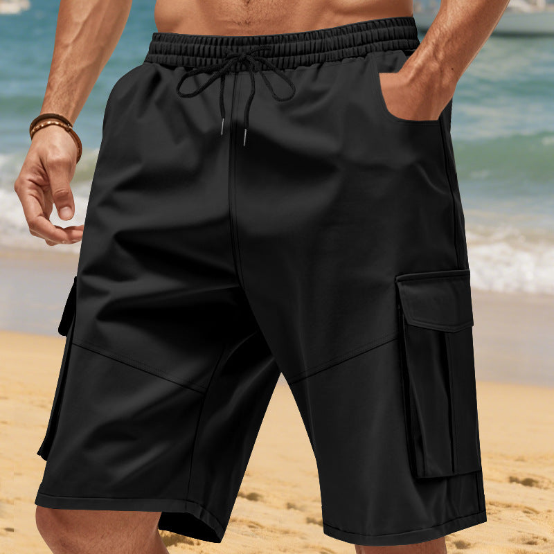Men's multi pocket workwear shorts